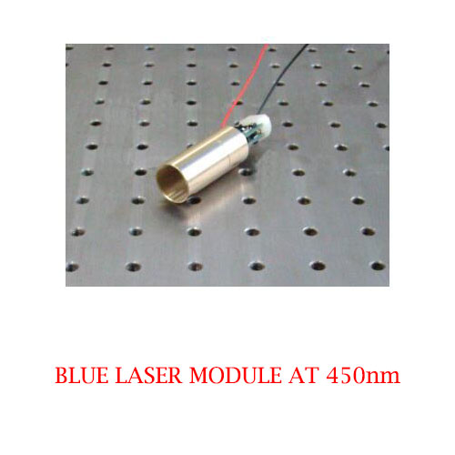 高信頼性 450nm 広い温度動作 青色レーザー 1~50mW